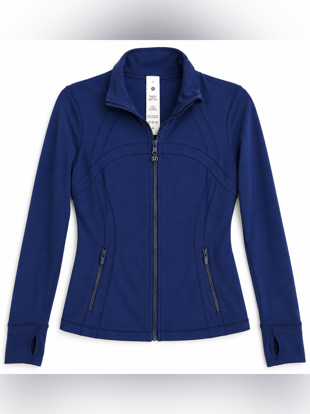 lululemon athletica Deep Blue Full-Zip Sculpt Jacket